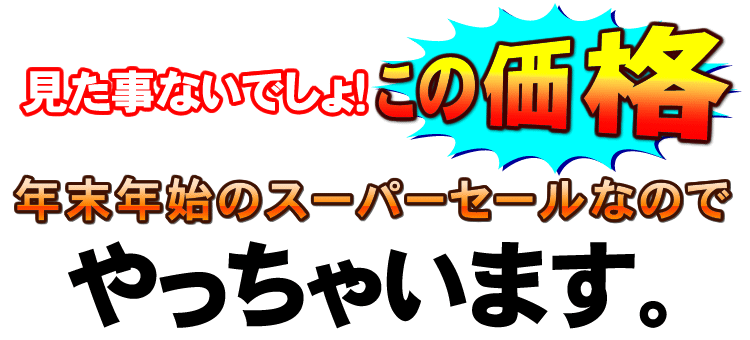 特価価格はお問合せ下さい